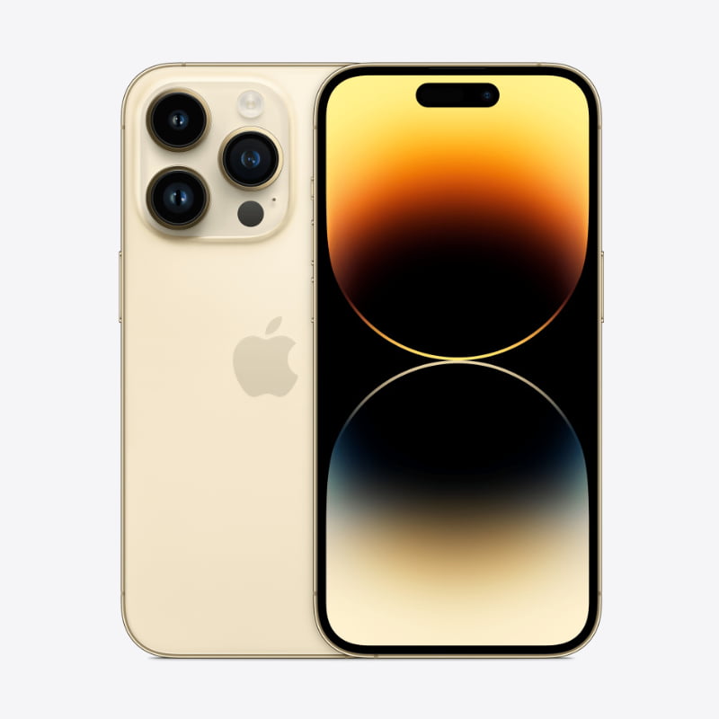 Gold iPhone 14 Pro thumbnail